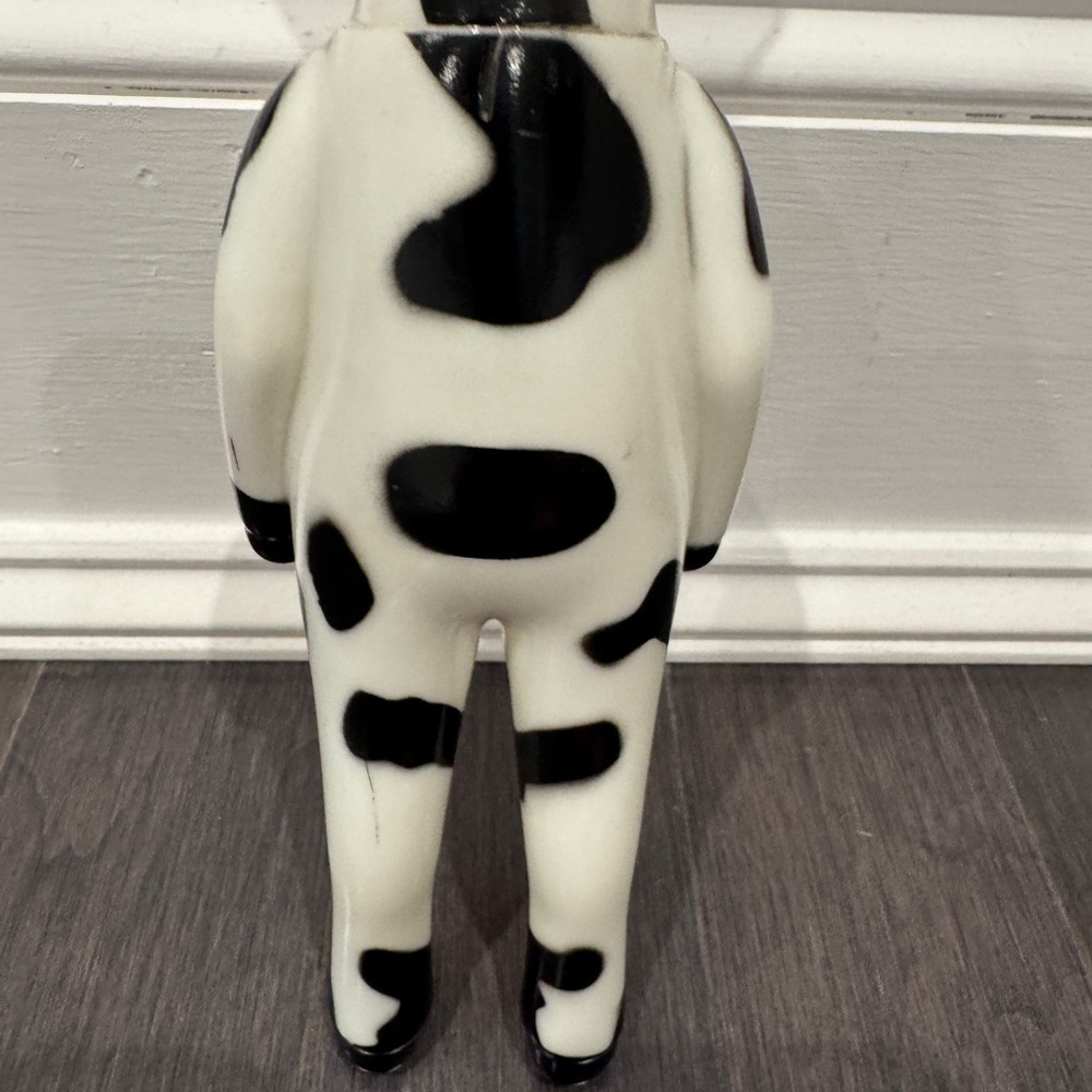 NWOT Cow Squeak Toy with Yellow Horns - Picture 3 of 6